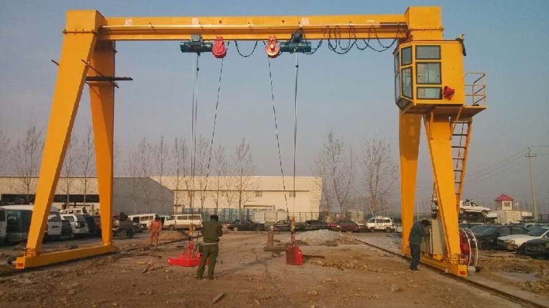 MHE型 電動葫蘆單梁門式起重機 MHE type electric hoist single girder gantry crane